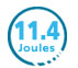 11.4JOULES